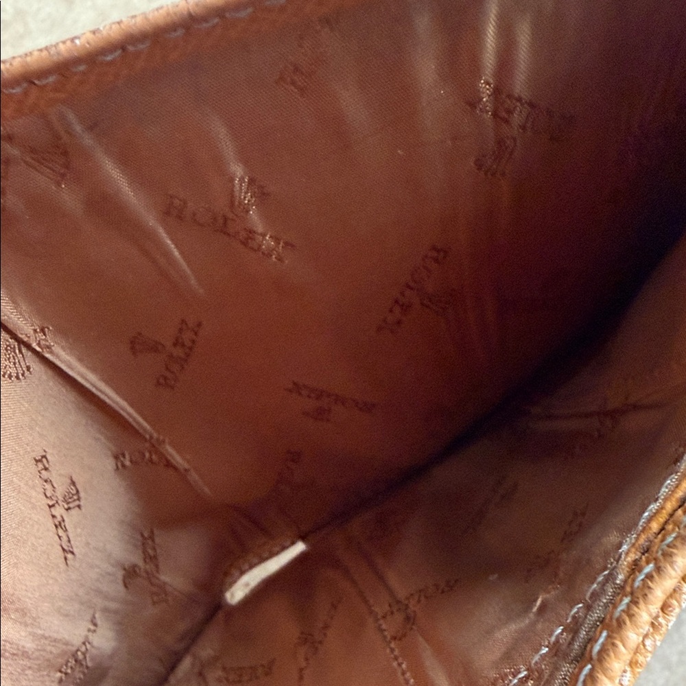 Vintage Rolex Leather Document holder/travel wallet - Picture 6 of 7